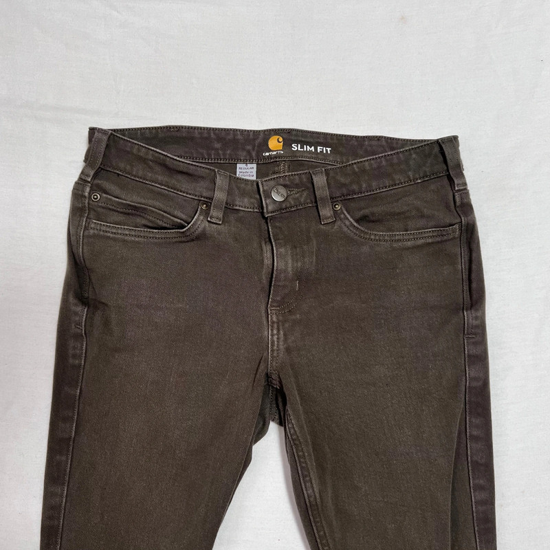 Carhartt Brown Slim Fit Jeans 2