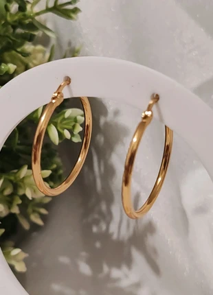 Créoles acier inoxydable doré, merk: Tendance, staat: Heel goed, € 4,99, € 5,94 inclusief Kopersbescherming