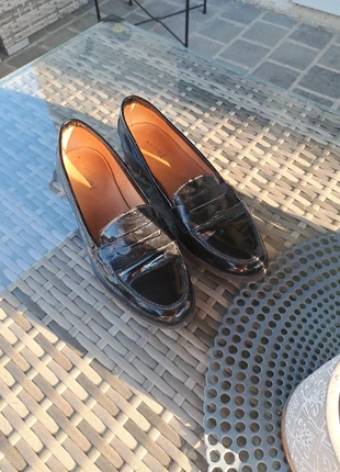 Mocassin noir vernis andre, marca: André, estado: Muito bom, tamanho: 37, €15.00, €16.45 inclui Proteção do Comprador