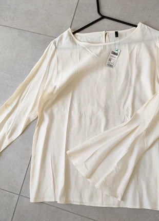 Blouse chemisier creme, brand: United Colors of Benetton, condition: New with tags, size: M / 38 / 10, €9.00, €10.15 includes Buyer Protection
