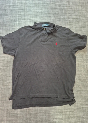 Polo Ralph Lauren Poloshirt – Schwarz mit rotem Logo – Größe XL, marque: Ralph Lauren, état: Très bon état, taille: XL, 19,90 €, 21,60 € Protection acheteurs incluse