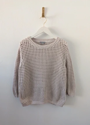 Pull maille ajourée trous beige COS Taille S, brand: COS, condition: Very good, size: S / 36 / 8, €40.00, €42.70 includes Buyer Protection Pro