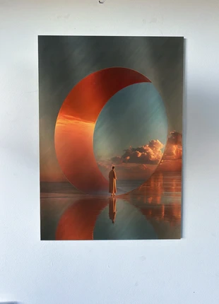 Poster métallique 30cm x 42cm Abstrait Deisgn + aimant mural fourni., marque: Inconnu, état: Très bon état, 29,80 €, 31,99 € Protection acheteurs (Pro) incluse