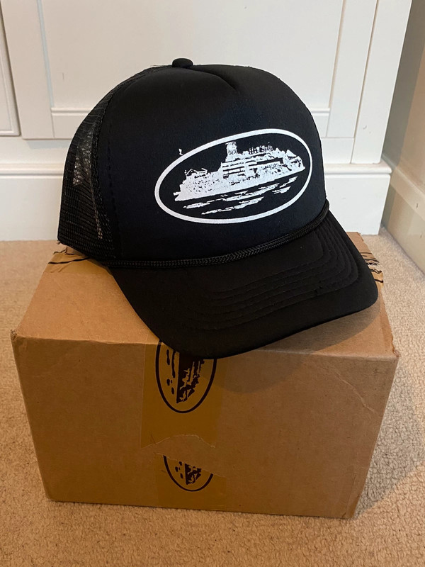 Corteiz Black Alcatraz Trucker Hat - Vinted