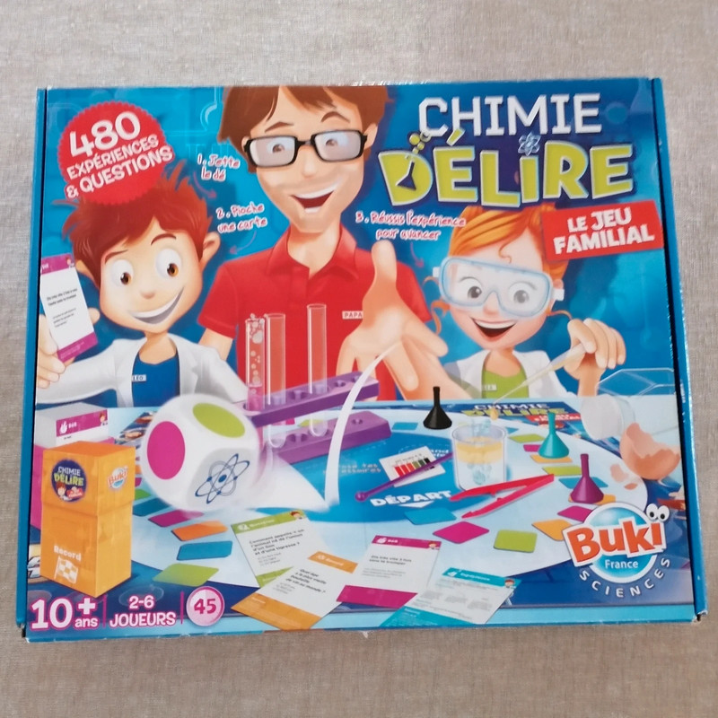 Jeu éducatif - Objectif Chimie