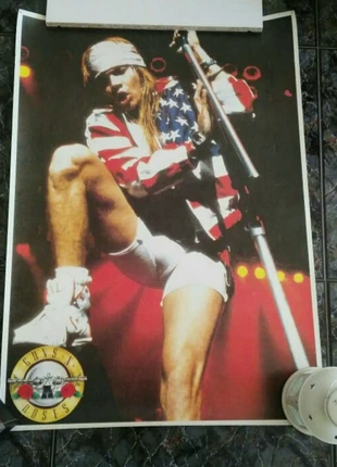 Poster Guns N Roses, marca: Guns N' Roses, estado: Bom, €12.00, €13.30 inclui Proteção do Comprador