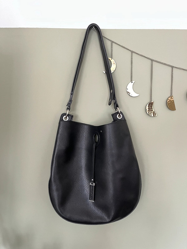 Marc Picard black leather bag 1