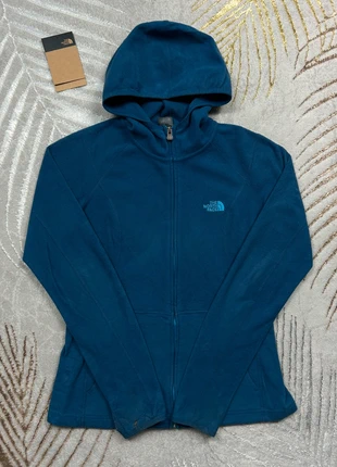 Gilet polaire à capuche the north face bleu foncé logo brodé bleu, merk: The North Face, staat: Heel goed, maat: M / 38 / 10, € 25,00, € 26,95 inclusief Kopersbescherming Pro