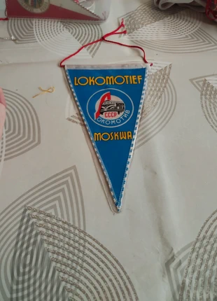 Fanion football vintage lokomotief moskwa, marque: Vintage, état: Bon état, 5,00 €, 5,95 € Protection acheteurs incluse