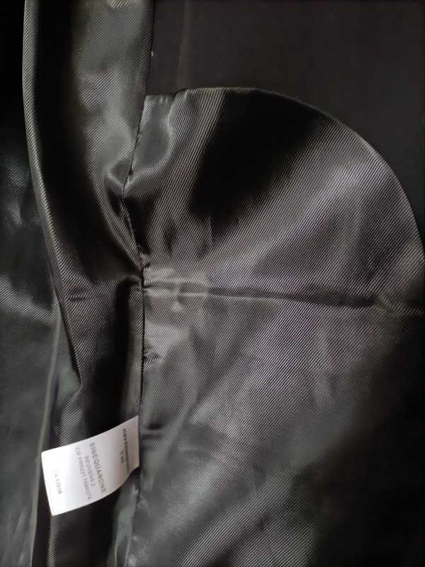 Veste costard noire Sinéquanone t40 5