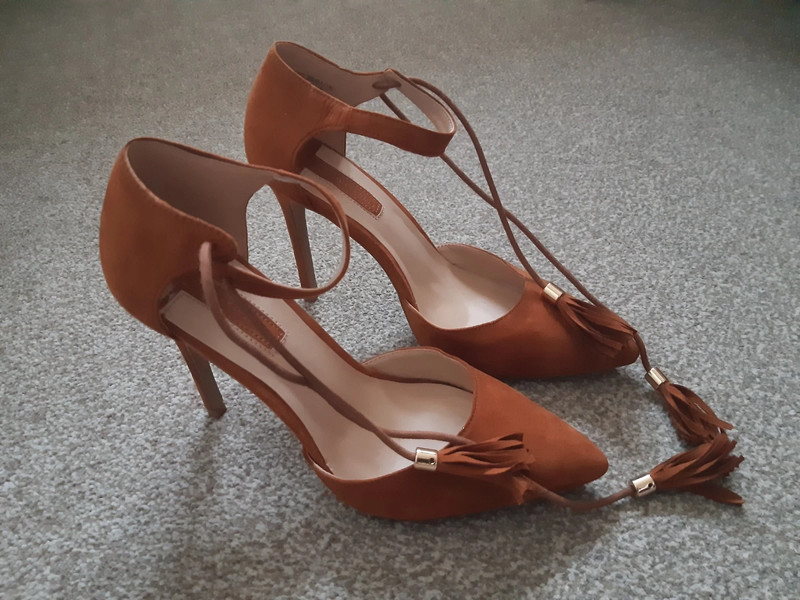 Dorothy Perkins Tan Heeled Sandals Vinted