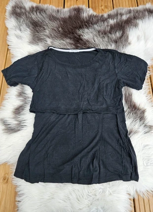 Smallshow uk size large black shorts sleeve tshirt breastfeeding nursing friendly, brand: SMALLSHOW, condition: Very good, size: L / 12, £2.00, £2.80 includes Buyer Protection