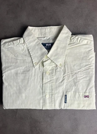 Chemise Eden Park crème logo brodé taille L, brand: Eden Park, condition: Very good, size: L, €15.00, €16.45 includes Buyer Protection Pro