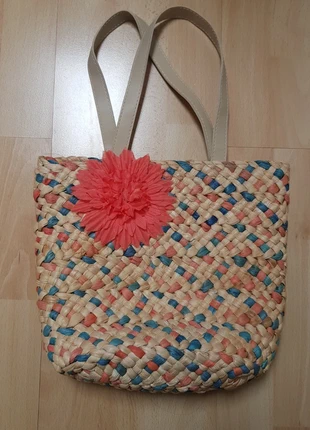 Cabas imitation osier, marque: Tape à l'œil, état: Très bon état, 5,00 €, 5,95 € Protection acheteurs incluse