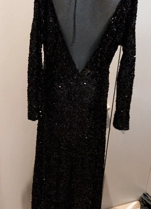 Ŕobe longue  noire sequins zara M, marca: Zara, estado: Muy bueno, tamaño: M / 38 / 10, 95,00 €, 100,45 € Protección al comprador incluida