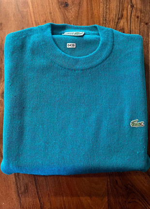 Pull Lacoste Col Rond Bleu Clair Uni Crewneck Vintage Pullover Sweatshirt Vintage Knitwear Ample L, marque: Lacoste, état: Très bon état, taille: L, 34,90 €, 37,35 € Protection acheteurs (Pro) incluse