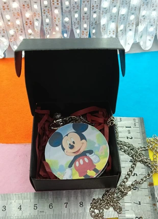 Montre à gousset Mickey Mouse, marke: Disney, zustand: Sehr gut, größe: 47 mm & größer, 5,00 €, 5,95 € beinhaltet Vinted-Käuferschutz Pro