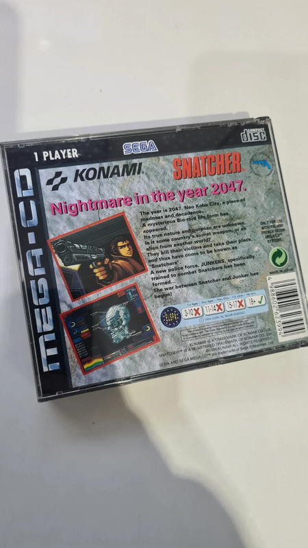 Sega Mega CD Snatcher 5