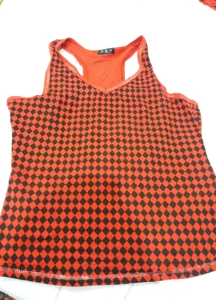 Canotta quadri scacchi rossa e nera punk alt dark cabaret burlesque S, zustand: Sehr gut, größe: S / 36 / 8, 3,00 €, 3,85 € inklusive Vinted-Käuferschutz