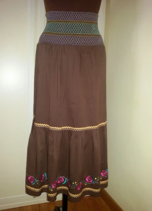 Gonna/abito stile gipsy, brand: United Colors of Benetton, condizioni: Ottime, taglia: M / IT 42 / EU 38, €6.00, €7.00 include la Protezione acquisti