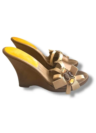 La Perla Black Label Talon Compensé Bijoux Strass RARE, brand: La Perla, condizioni: Ottime, taglia: 39, €60.00, €63.70 include la Protezione acquisti