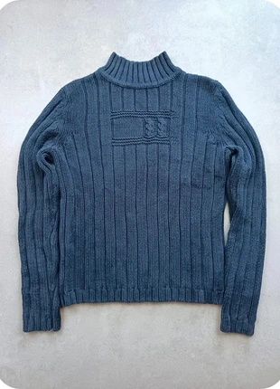 Pull en maille col montant Tommy Hilfiger flag big logo bleu/marine taille L, marca: Tommy Hilfiger, estado: Muy bueno, tamaño: L / 40 / 12, 19,90 €, 21,60 € Protección al comprador Pro incluida