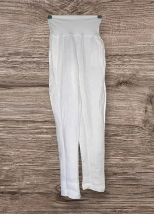 Pantaloni bianchi lino 100#,con fascia elasticizzata in vita ,tasche.Taglia S,lunghezza 1,04 cm, marca: Lino, estado: Novo sem etiquetas, tamanho: S / 36 / 8, €9.99, €11.19 inclui Proteção do Comprador