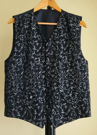 Chaleco Artesanal negro para traje // Gilet de costume noir fait main, marque: Stevano, état: Très bon état, taille: 50, 27,00 €, 29,05 € Protection acheteurs incluse