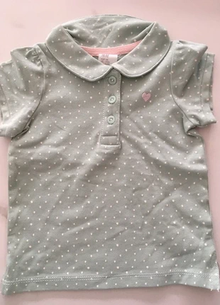 H&M gepunktete Poloshirt 68 neu, brand: H&M, condition: New without tags, size: 6-9 months / 68 cm, €2.00, €2.80 includes Buyer Protection