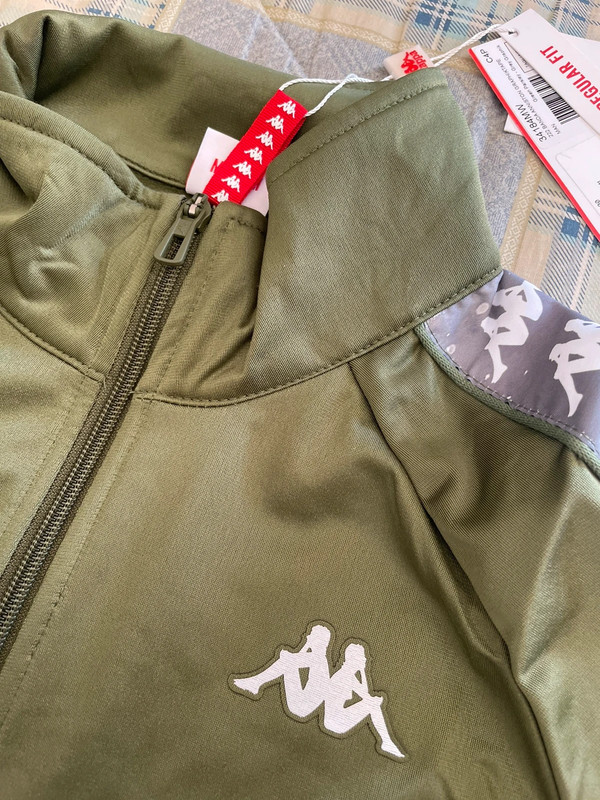 Felpa kappa 222 sales verde