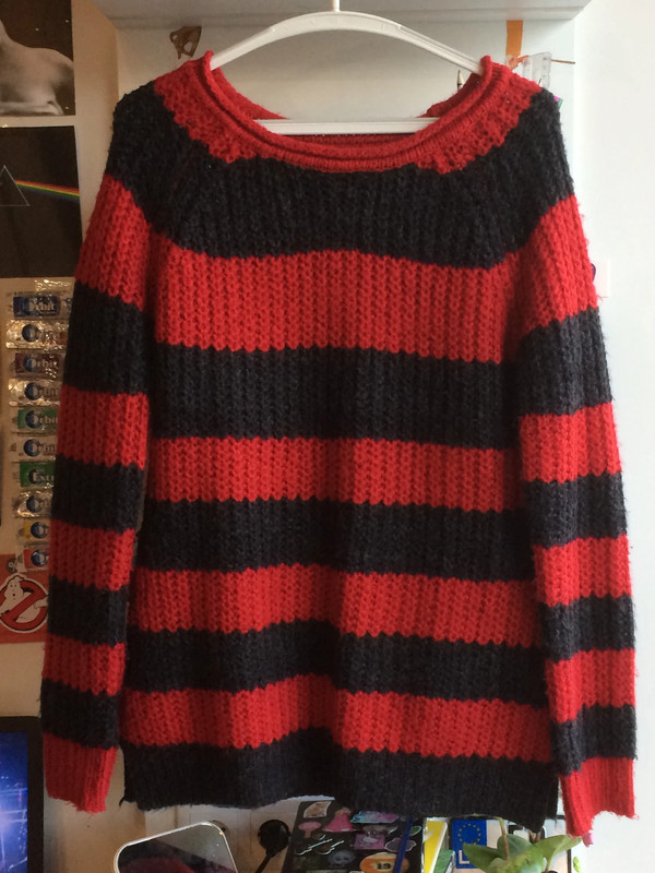 Dryžuotas megztinis 2