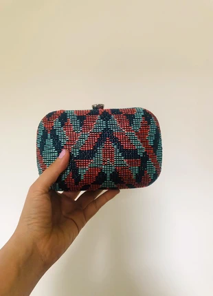 Joli clutch inspi ethnique Parfois neuf 🌸, marque: Parfois, état: Neuf sans étiquette, 5,00 €, 5,95 € Protection acheteurs incluse