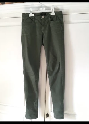 Pantalon skinny vert foncé, Jennyfer, marque: Jennyfer, état: Très bon état, taille: S / 36 / 8, 3,00 €, 3,85 € Protection acheteurs incluse