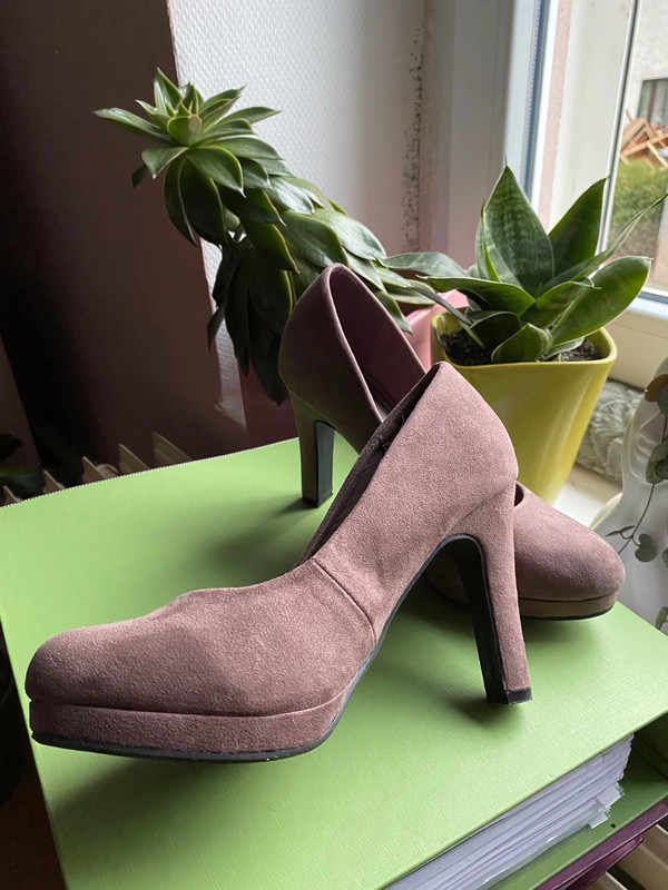 Chaussure a sales talon mauve