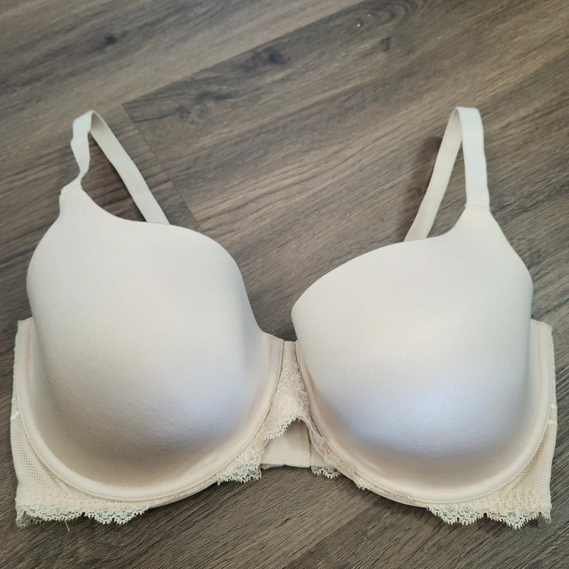 SPANX Soft Nude Lace Bra 36DD 1