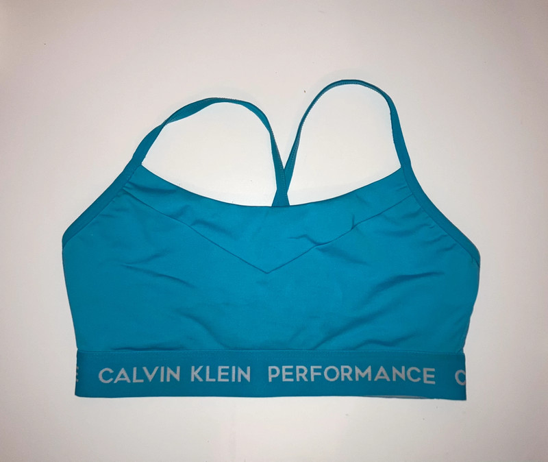 Calvin Klein Electric Blue Sports Bra