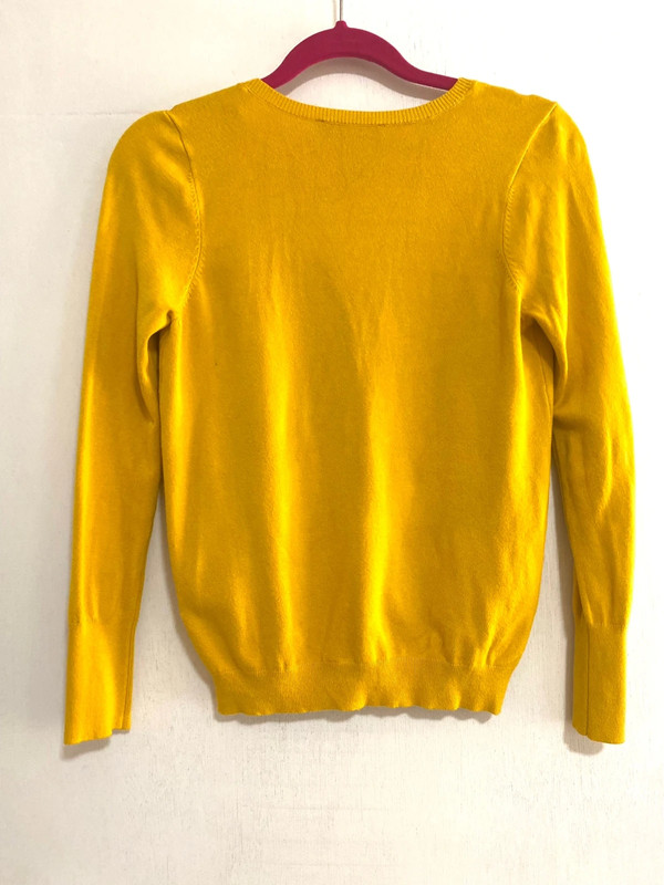 Zara Cárdigan Yellow 4