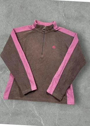 Pull polaire Nike ACG nmarron et rose logo bordé 1/4 zip - L femme, brand: Nike, condition: Very good, size: L / 40 / 12, €33.00, €35.35 includes Buyer Protection Pro