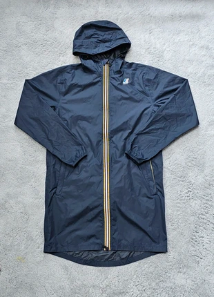 K-way imperméable long 3.0 gris pliable avec capuche, taille S, très bon état, brand: K-Way, condition: Very good, size: S, €85.00, €89.95 includes Buyer Protection