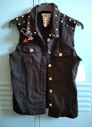 Chaleco Vaquero / Denim Vest, marque: Vintage, état: Très bon état, taille: XS / 34 / 6, 6,00 €, 7,00 € Protection acheteurs incluse