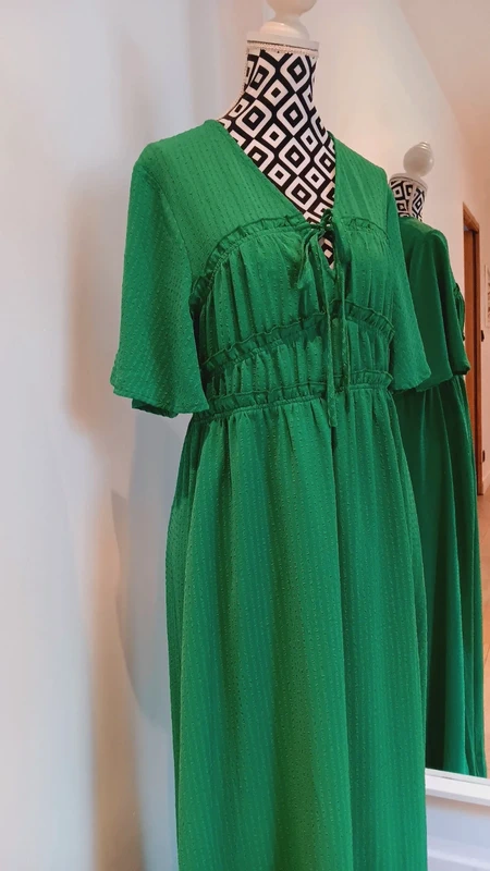 Robe longue verte - photo numéro 6