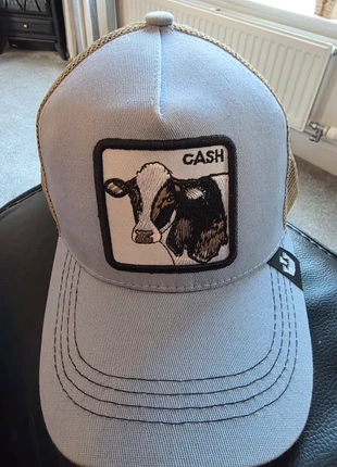 Cash cow trucker cap, brand: NO LABEL, condition: Very good, size: One size, £8.00, £9.10 includes Buyer Protection