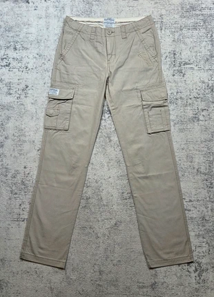 Pantalon Cargo Kaporal M7 Wharf W30 L34 (M/L) Beige Sable Vintage Retro Old Money, merk: Kaporal, staat: Heel goed, maat: W30 | FR 40, € 44,95, € 47,90 inclusief Kopersbescherming Pro