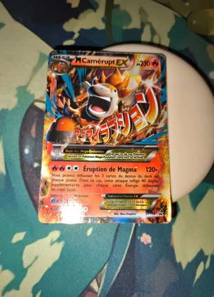 M Camérupt Ex XY198, brand: Pokémon, condition: Satisfactory, €5.00, €5.95 includes Buyer Protection