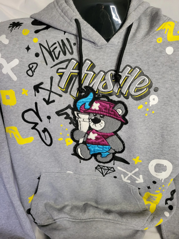 Southpole Fleece 'New Hustle' Hoodie (Size M) 4