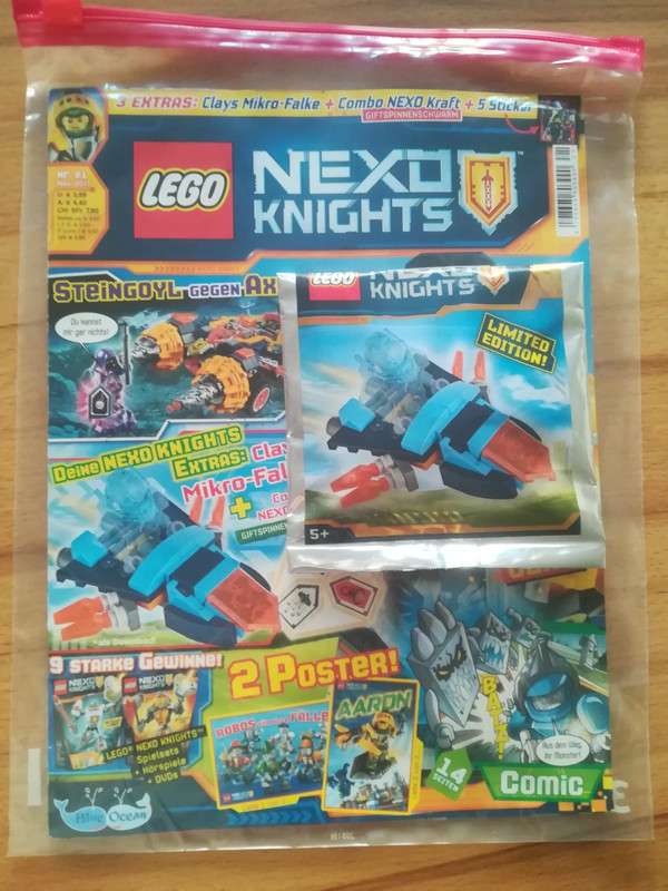 Lego Nexo Knights 2 Zeitschriften und 1 Rätselbuch für 10 € 1
