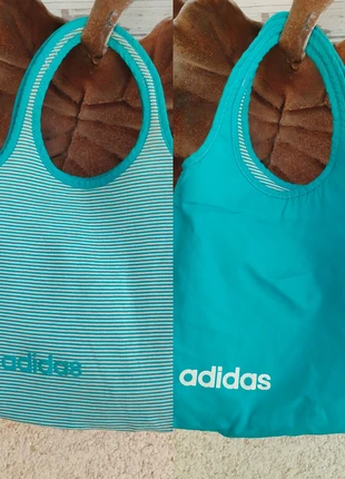 Bolso reversible tela Adidas fábrica bag, marca: adidas, estado: Bueno, 3,20 €, 4,06 € Protección al comprador incluida