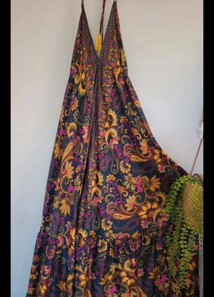 Robe bohème en soie TU, staat: Heel goed, maat: Universele maat, € 7,50, € 8,58 inclusief Kopersbescherming