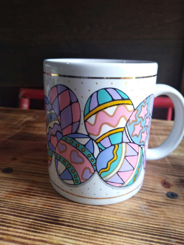 Easter egg coffee mug 4