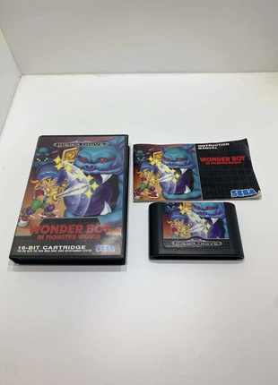 Wonder Boy in Monster World – Mega Drive – Version PAL – Boîte + Notice – Jeu rétro complet, condizioni: Ottime, €65.00, €68.95 include la Protezione acquisti